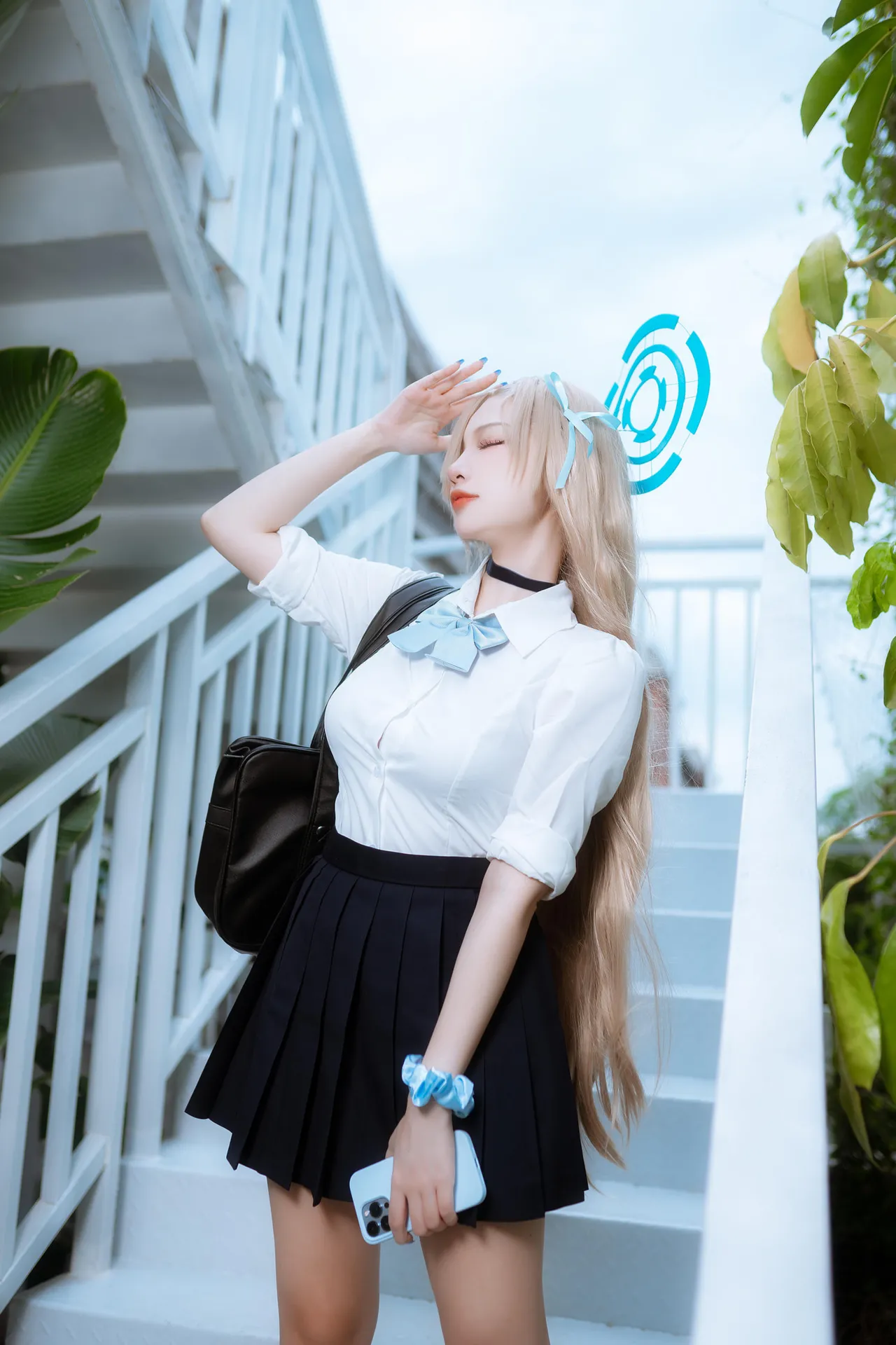 二佐Nisa - 蔚蓝档案 一之濑明日奈 JK制服-erohere22.webp